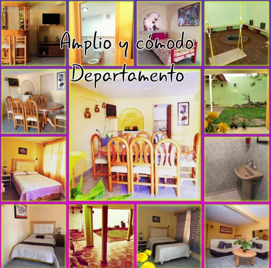 El Paraiso De Zacatlan Departamento Con Jardin, 11 Pax Экстерьер фото